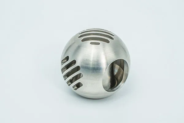 High-Precision Ball Metering Valve — CNC machined component by WINTEC MACHINING